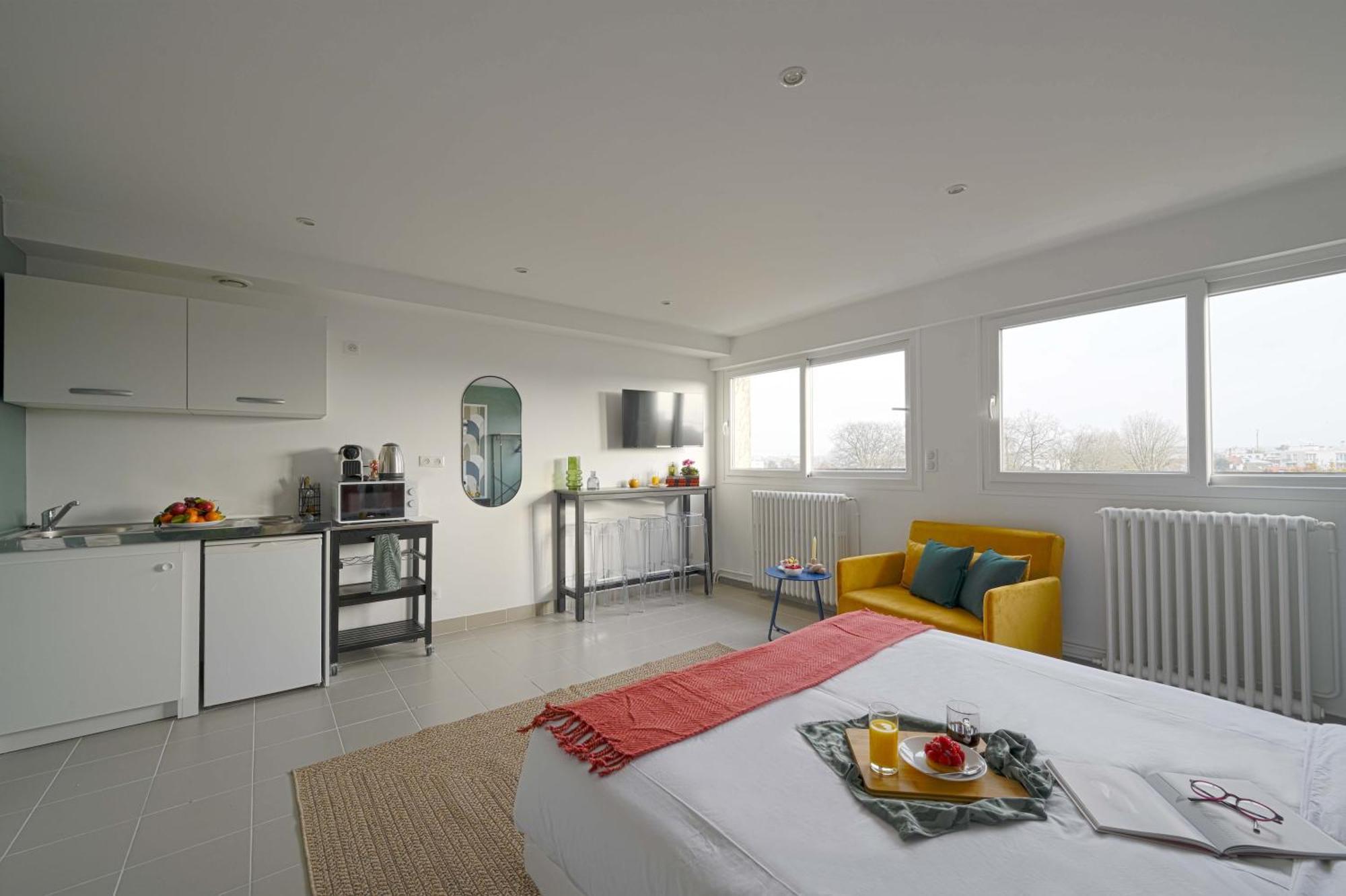 Modern Bright Apartment In Appart'Hotel Saint-Maur-des-Fossés Esterno foto