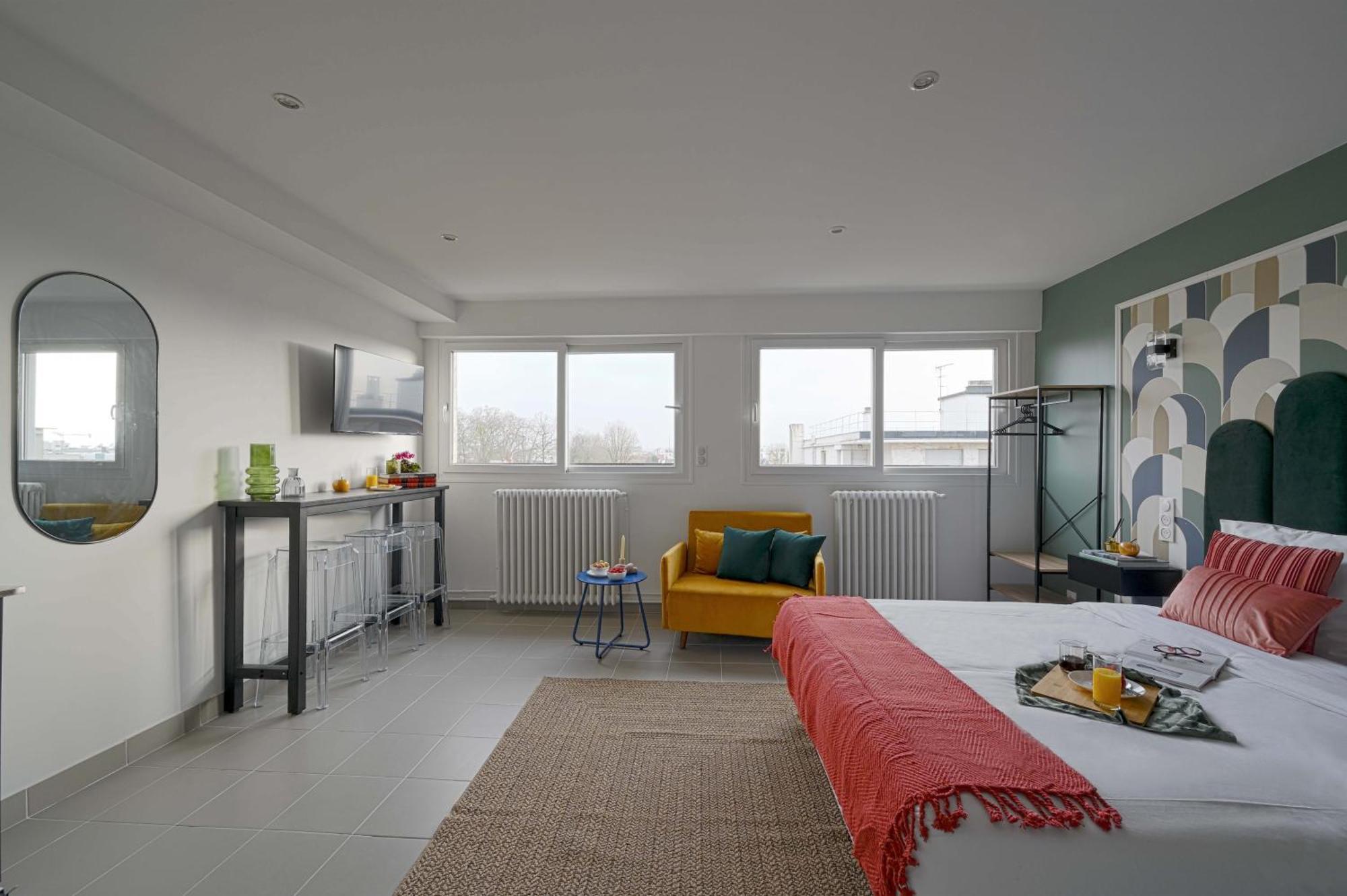 Modern Bright Apartment In Appart'Hotel Saint-Maur-des-Fossés Esterno foto