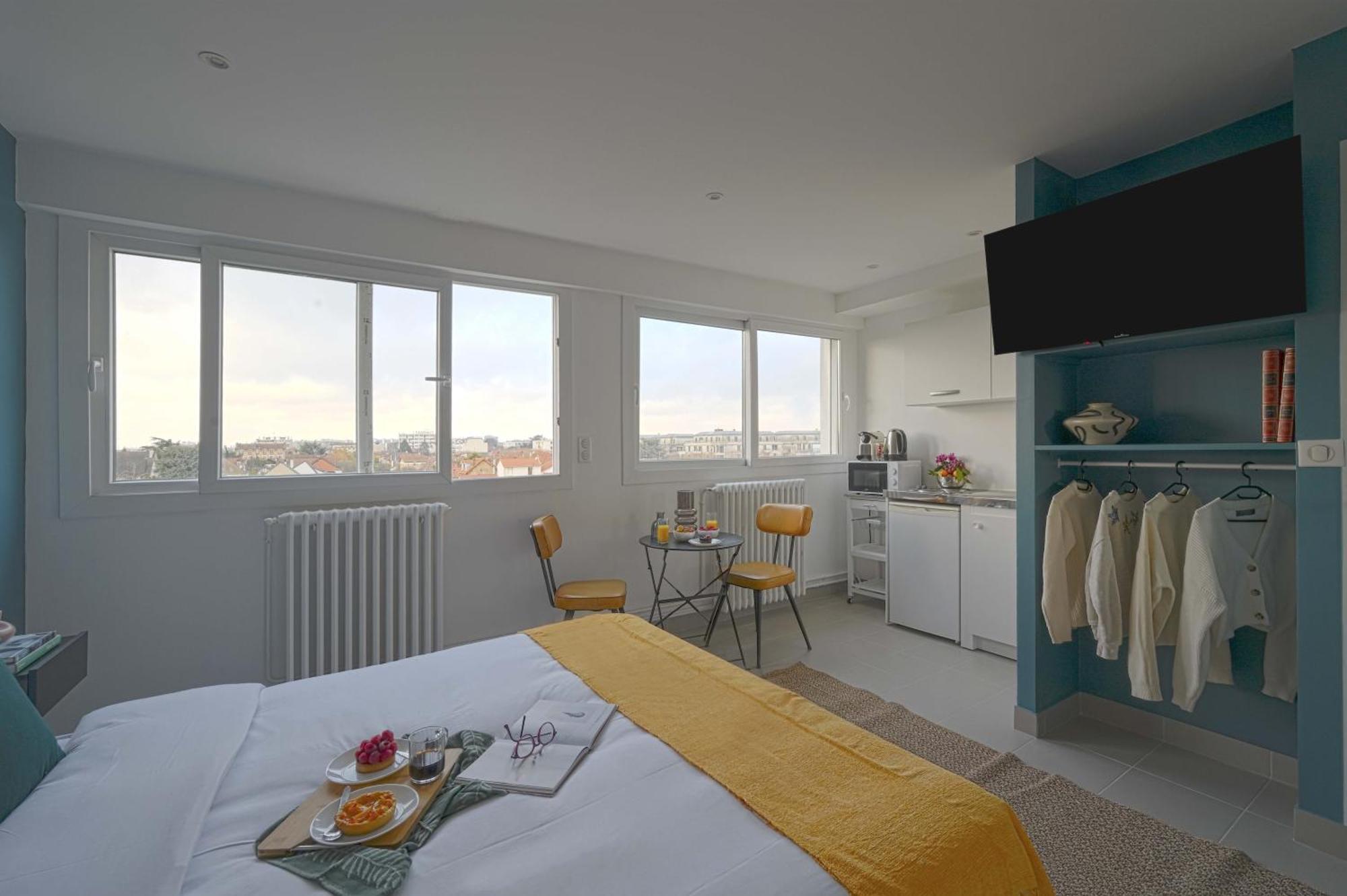 Modern Bright Apartment In Appart'Hotel Saint-Maur-des-Fossés Esterno foto