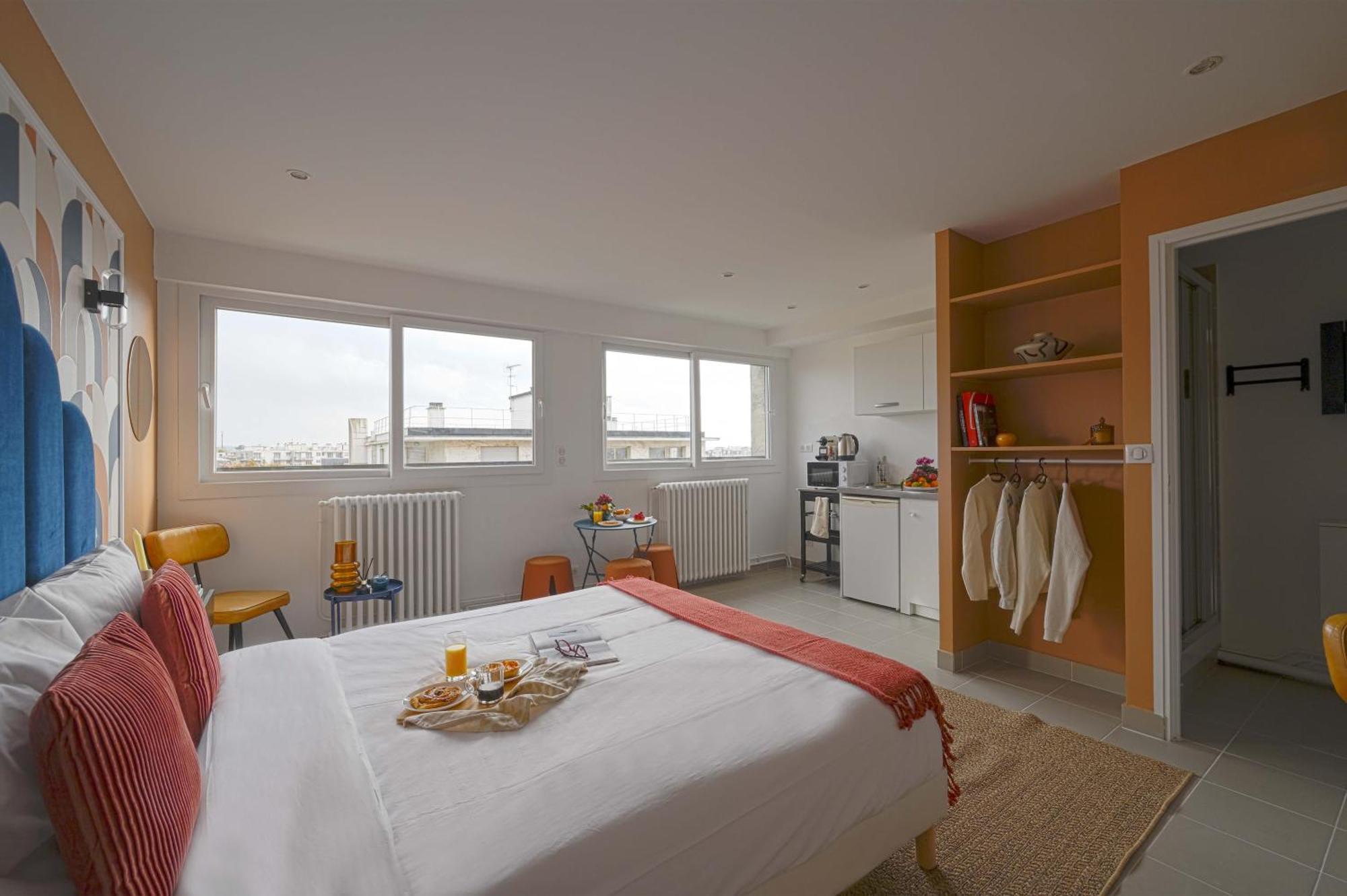 Modern Bright Apartment In Appart'Hotel Saint-Maur-des-Fossés Esterno foto